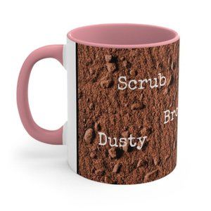 Dusty Scrub Busta Broke Boy Pink Ceramic Coffee Tea Mug -  Kitchen Beverage